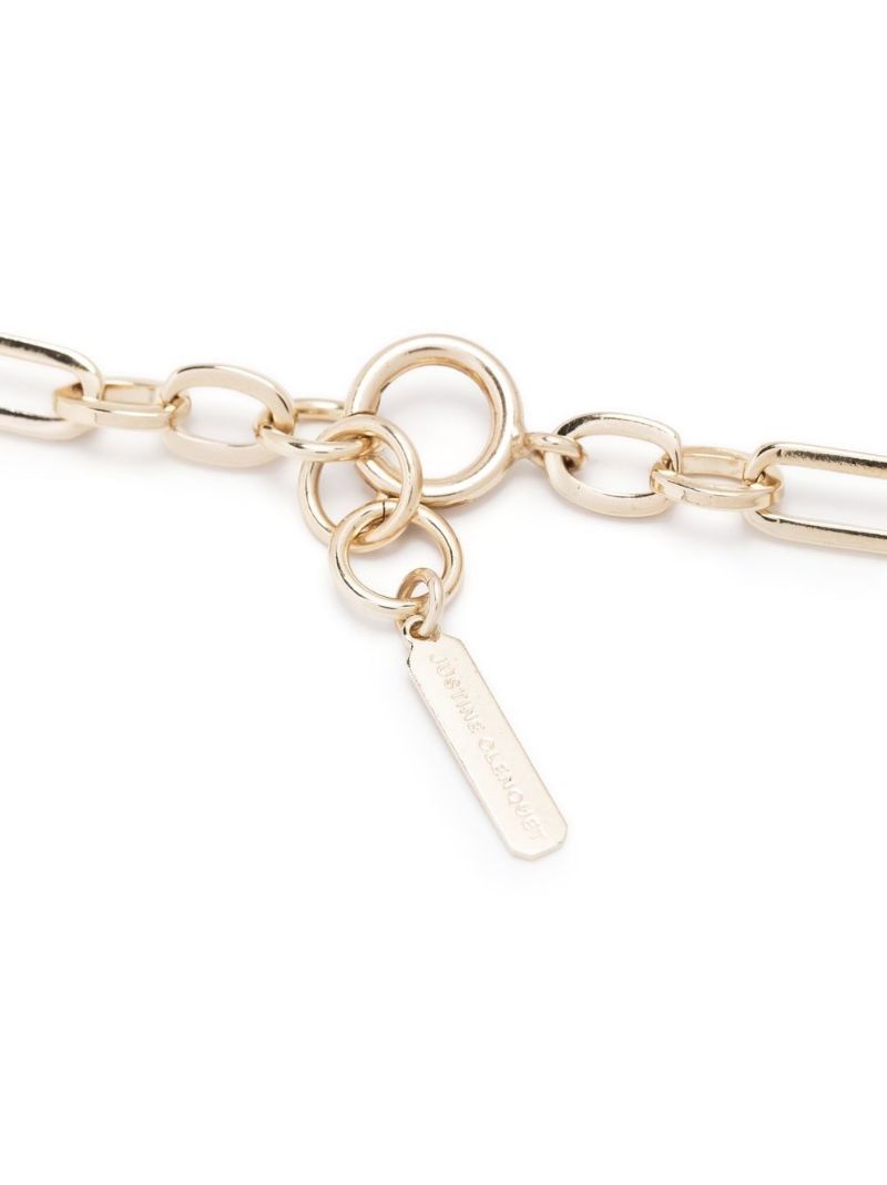 Silver-tone Paloma Chain Necklace