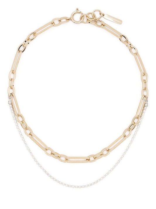 Silver-tone Paloma Chain Necklace