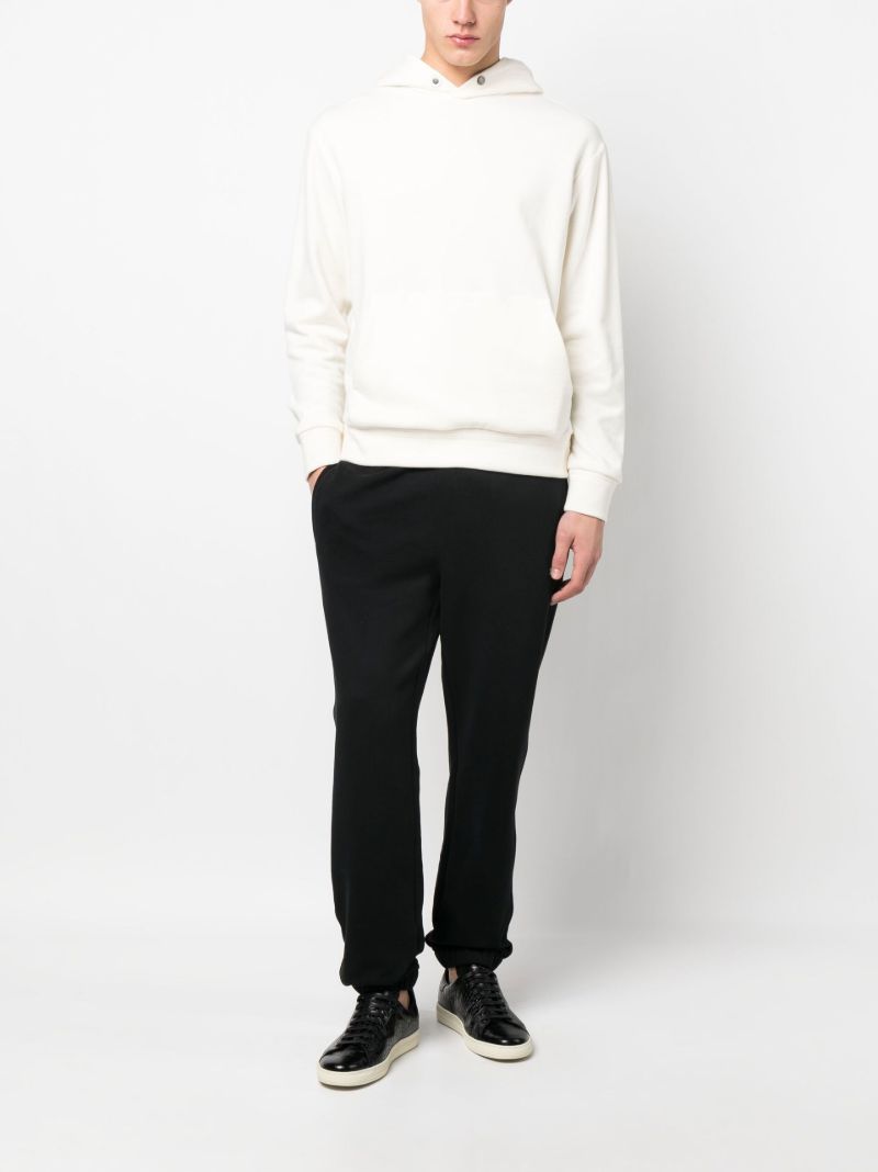 Black Logo Patch Track Pants
