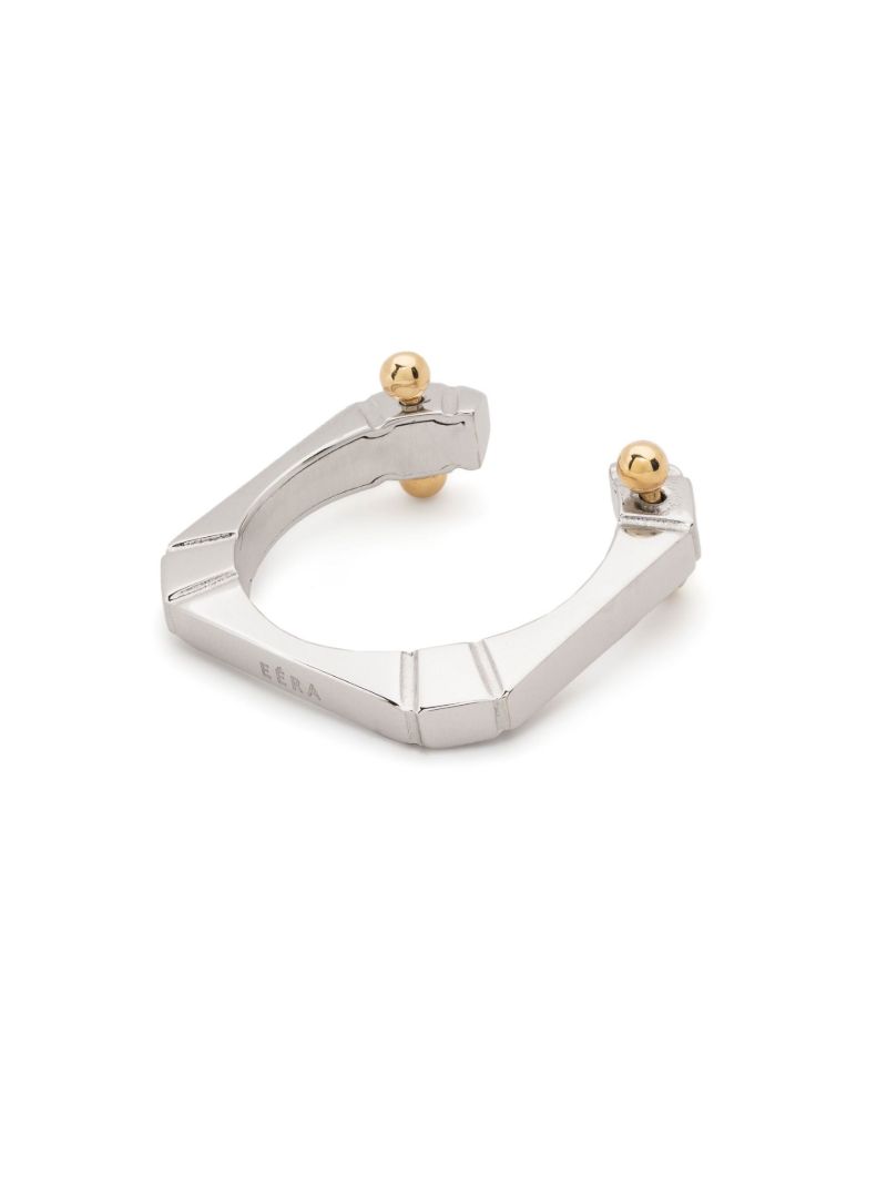 18k White Gold Hug Ring