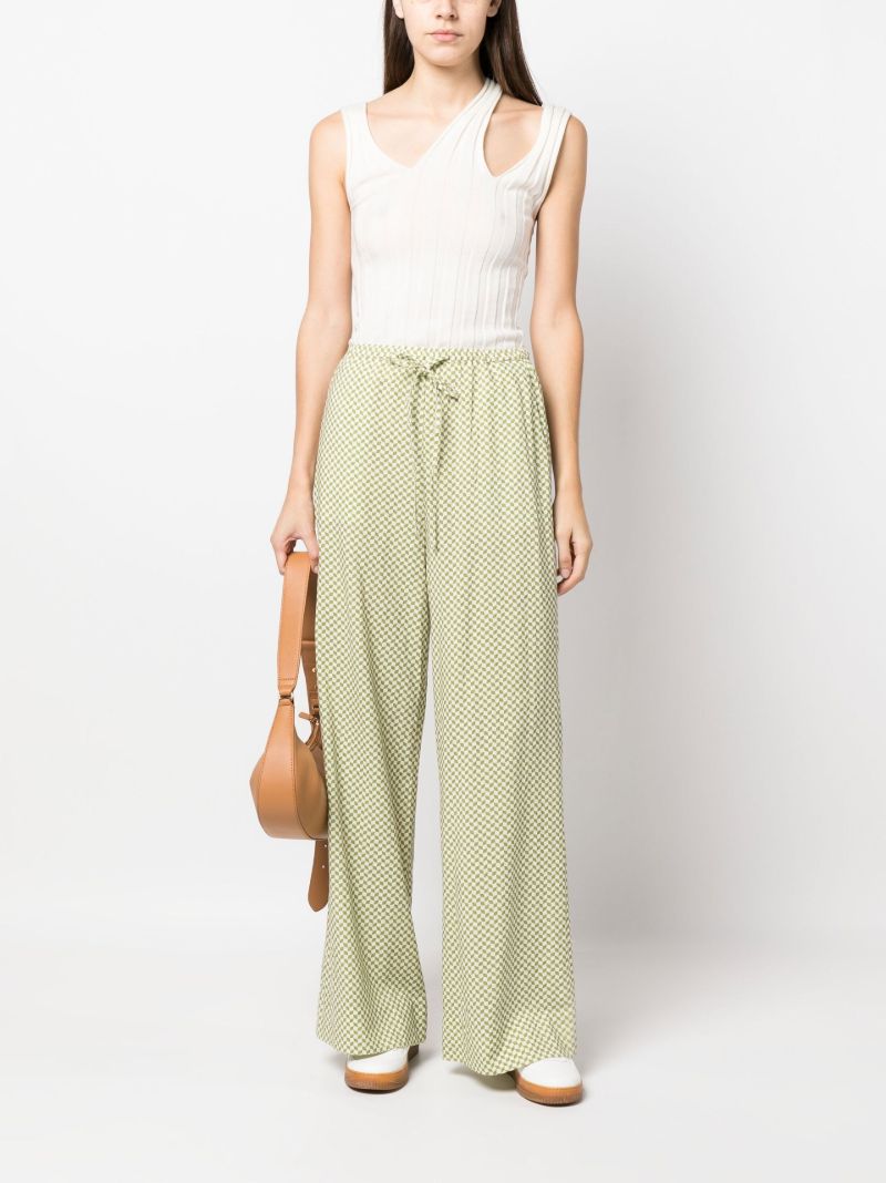 Green Forever High Waist Trousers