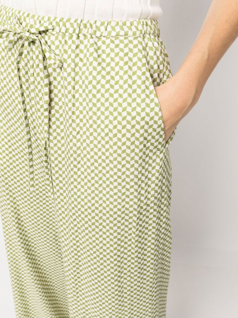 Green Forever High Waist Trousers
