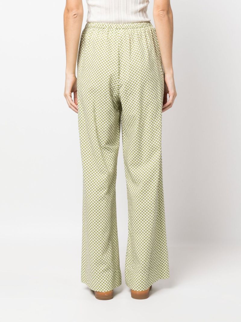 Green Forever High Waist Trousers