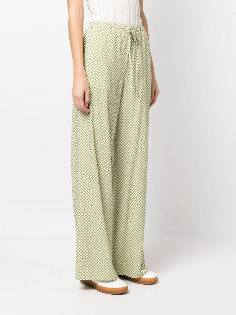 Green Forever High Waist Trousers