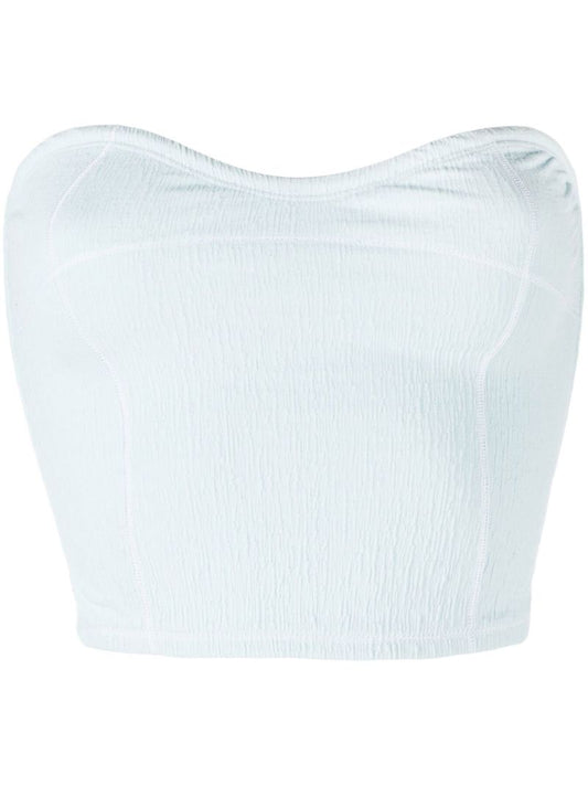 Blue Rodeo Strapless Bikini Top