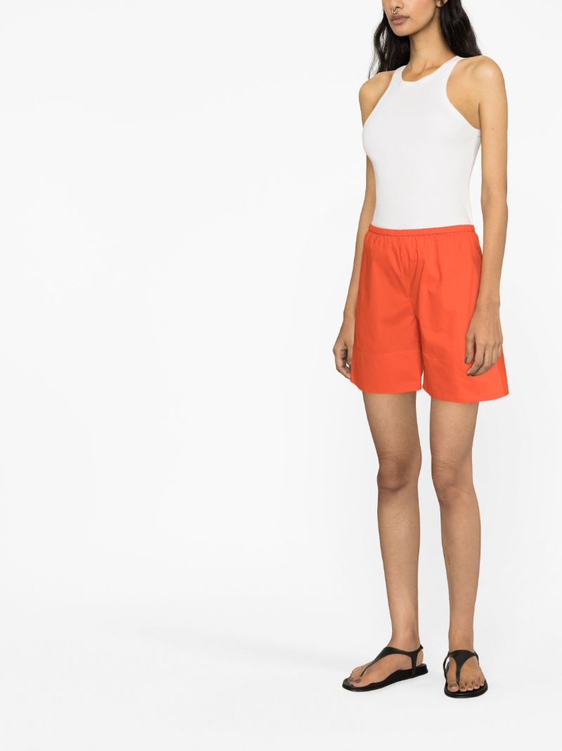 Orange Siona Organic Cotton Shorts