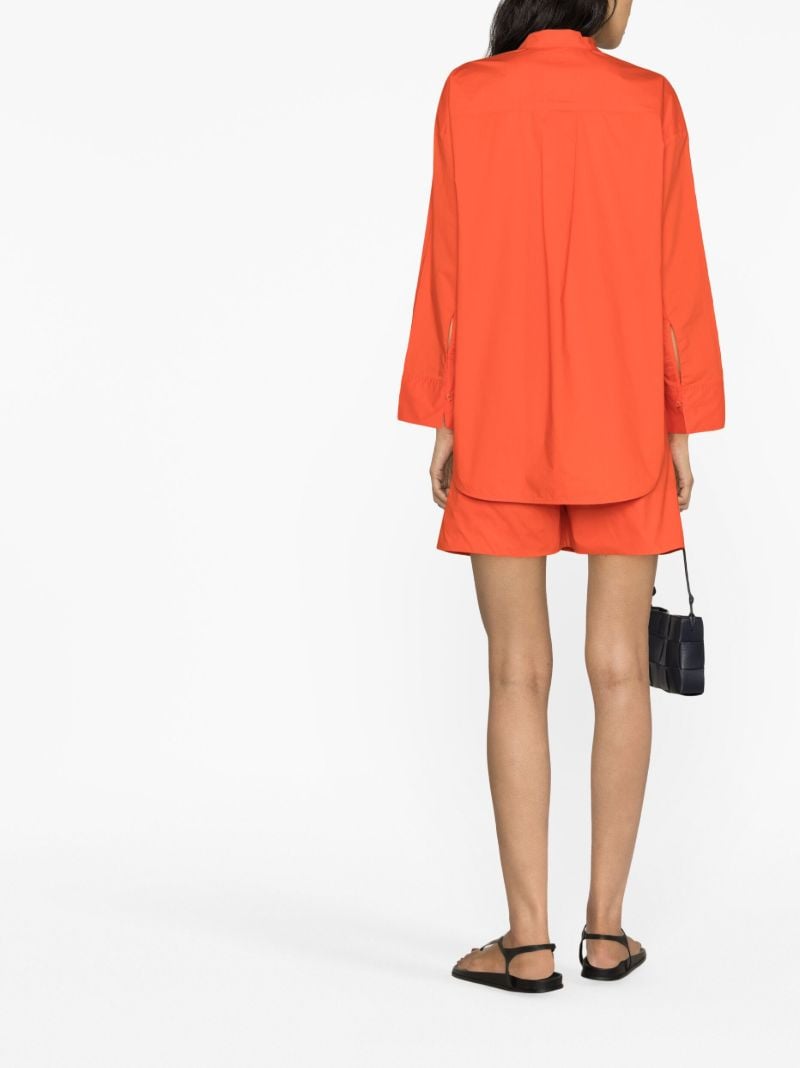 Orange Derris Organic Cotton Shirt