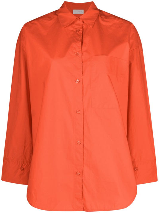 Orange Derris Organic Cotton Shirt