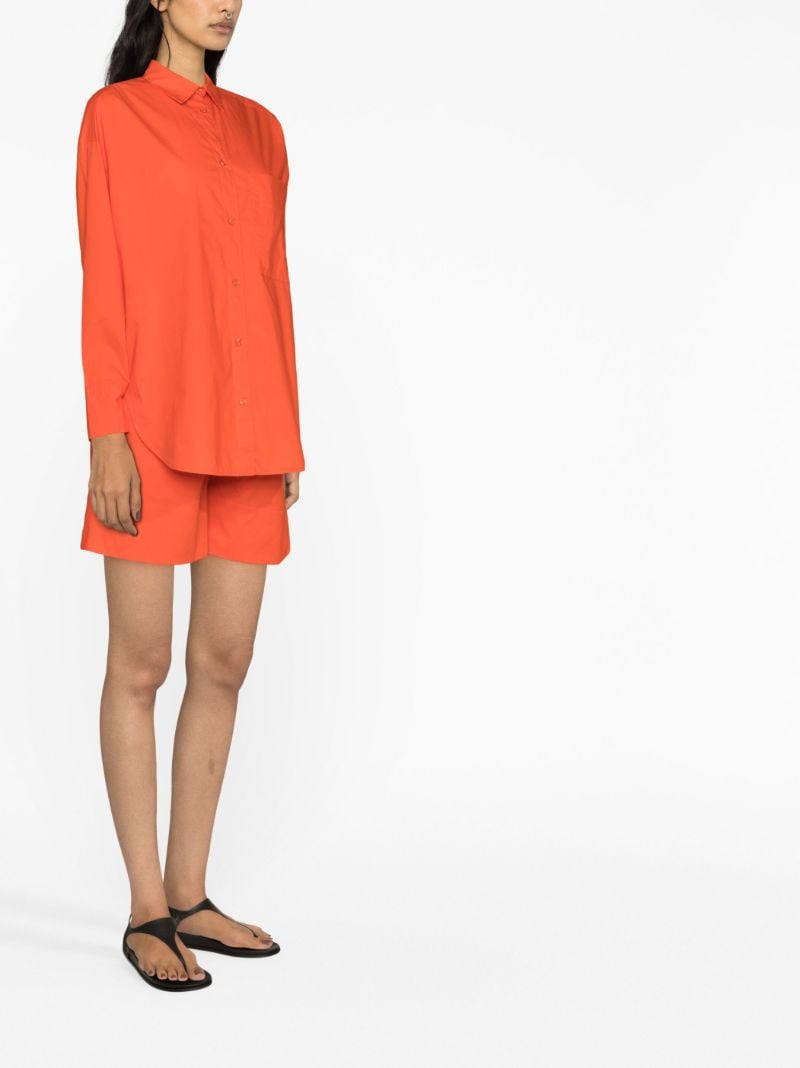 Orange Derris Organic Cotton Shirt