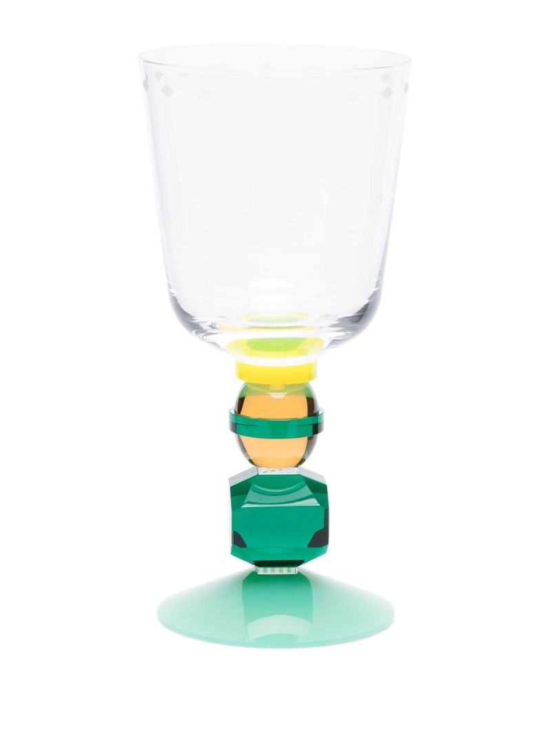 Green Mayfair Short Crystal Glasses Set