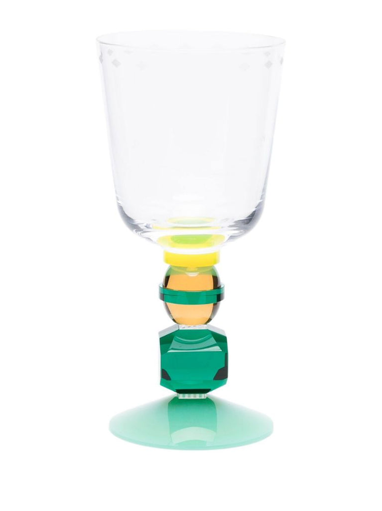 Green Mayfair Short Crystal Glasses Set