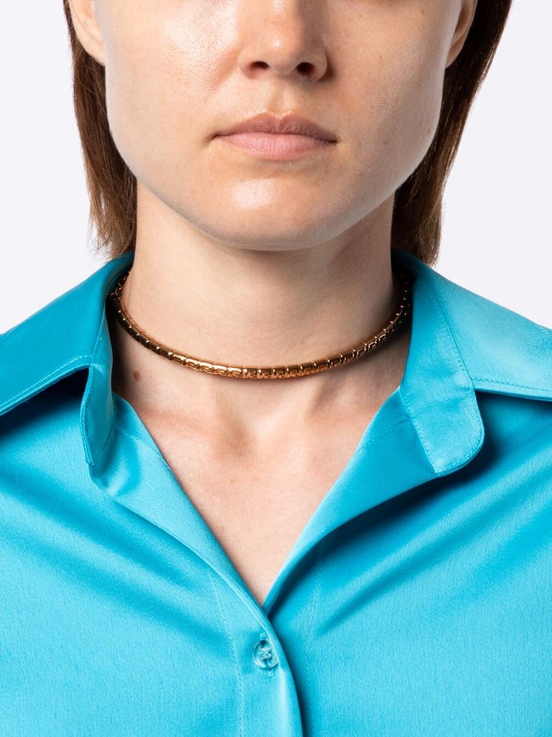Gold-tone La Medusa Necklace