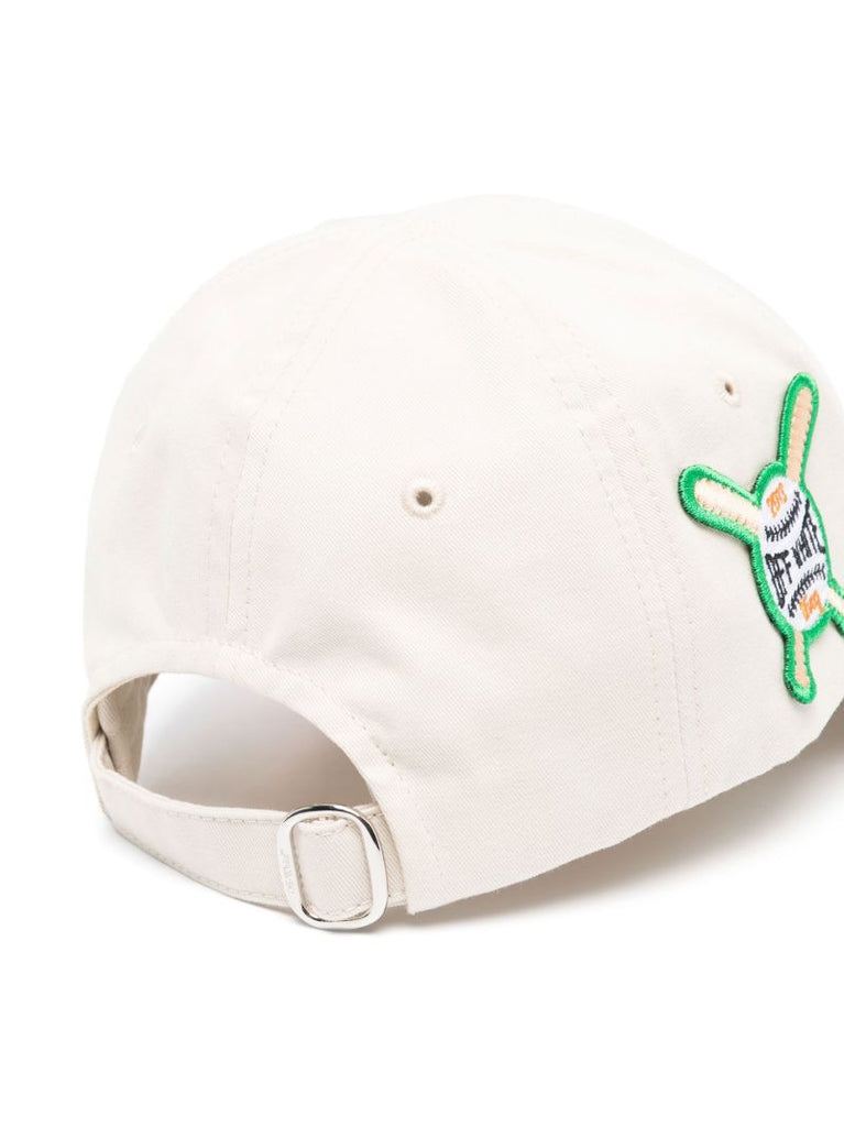White Varsity Logo Baseball Cap