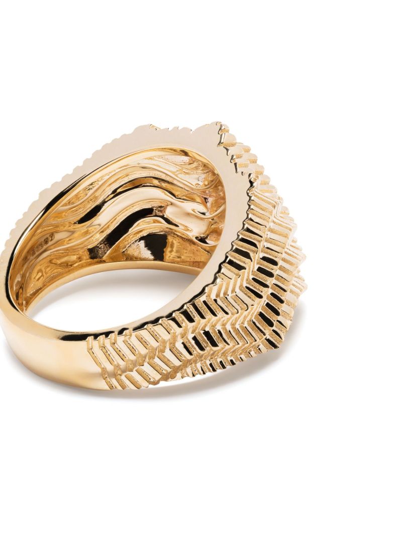 9k Yellow Gold Berlingot Signet Ring