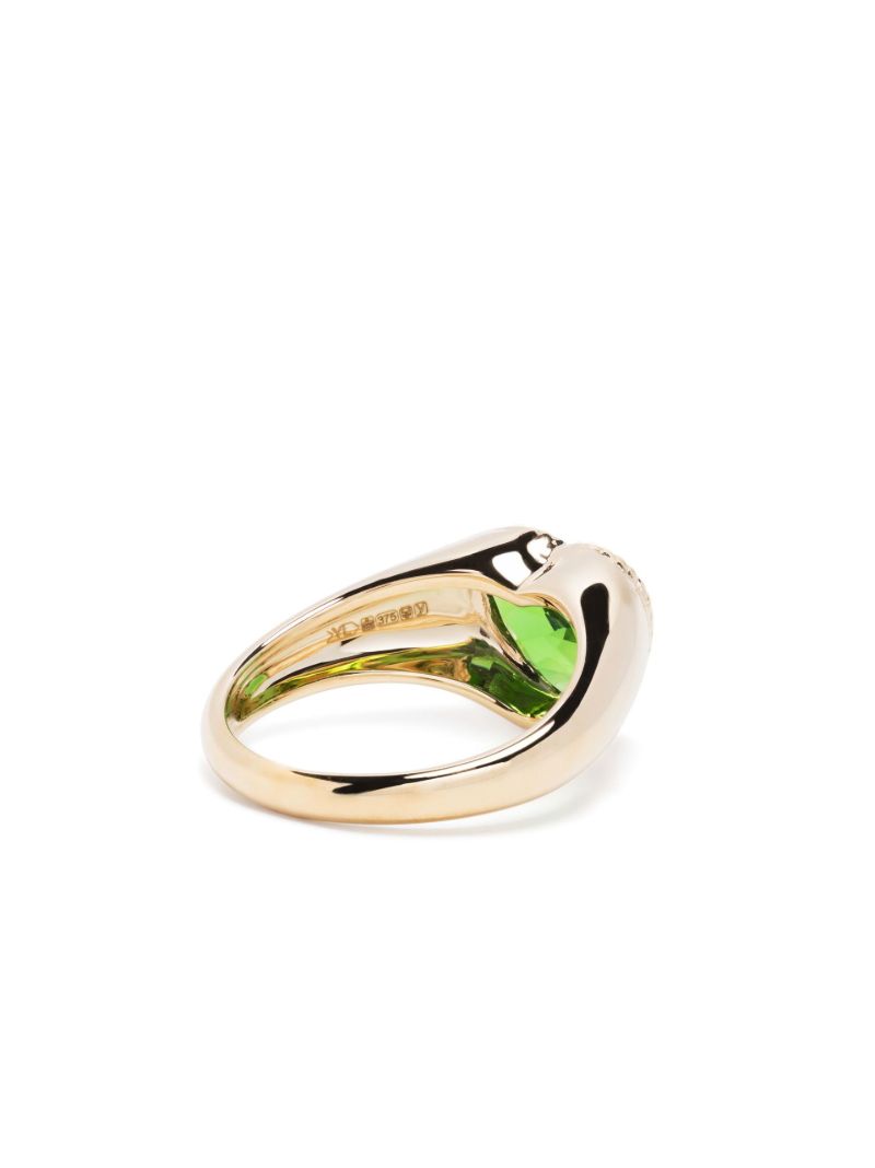 9k Yellow Gold Mini CÃ_x0085_â_x0080__x009c_ur Crystal Ring