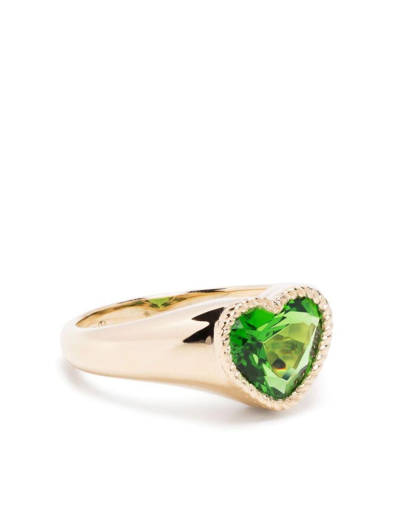 9k Yellow Gold Mini CÃ_x0085_â_x0080__x009c_ur Crystal Ring