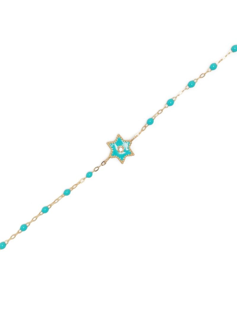 18k Yellow Gold Ã_x0083_â_x0080_°toile Turquoise Bracelet