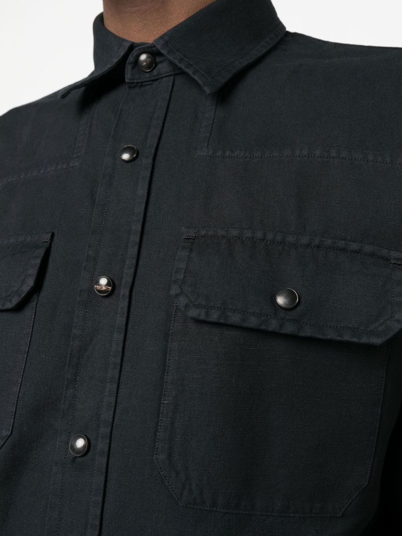 Blue Long Sleeved Shirt