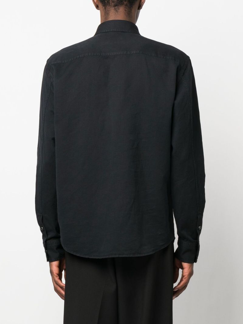 Blue Long Sleeved Shirt