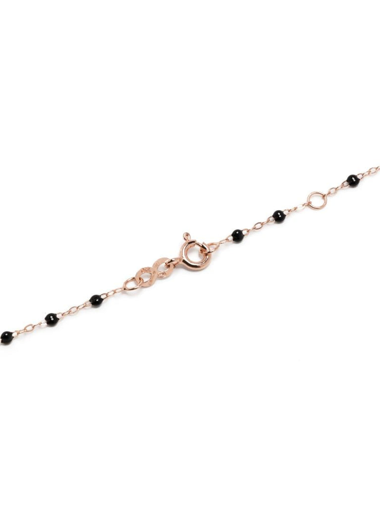 18k Rose Gold Evil Eye Turqoise and Diamond Necklace