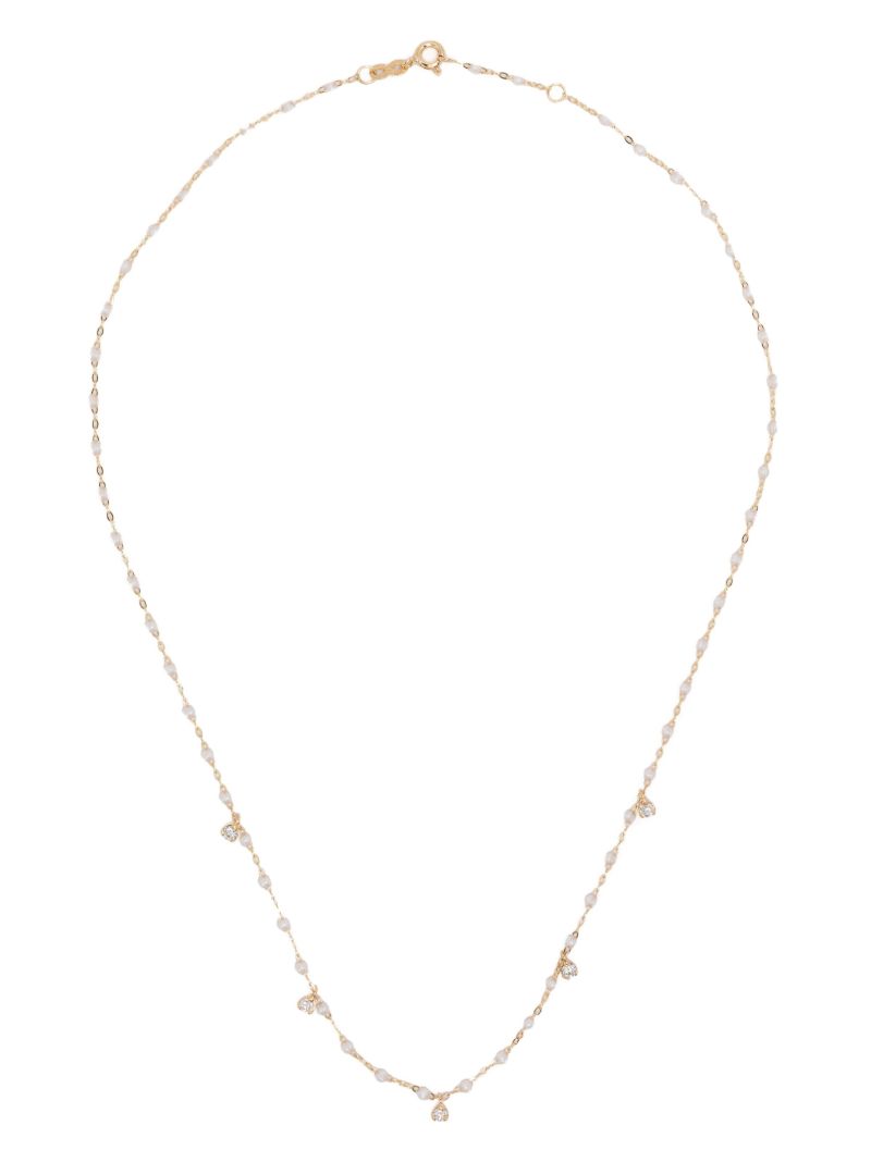 18k Yellow Gold Gigi Supreme Opal and Diamond Necklace