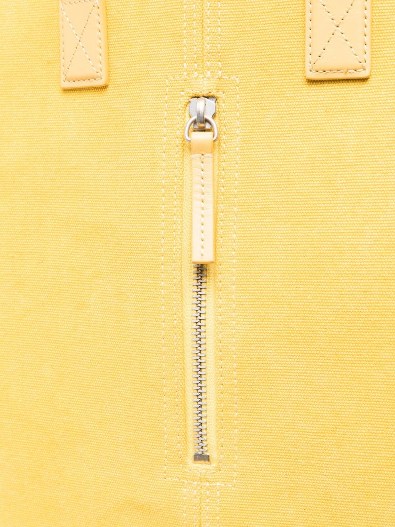 Yellow Logo Holdall Bag
