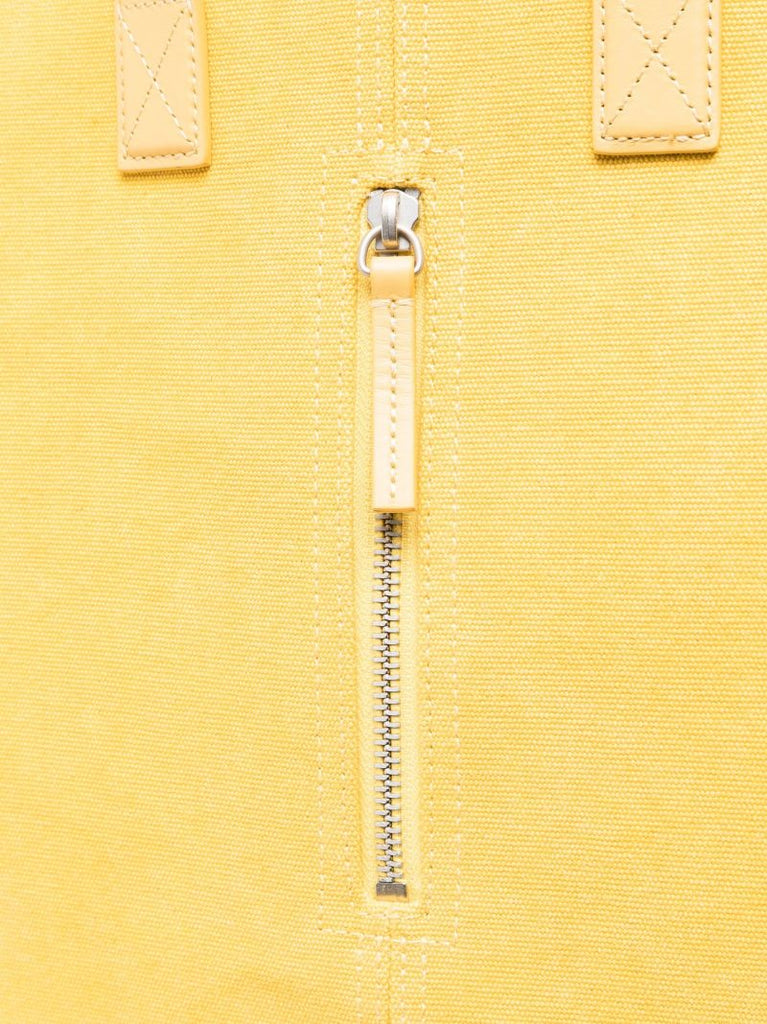 Yellow Logo Holdall Bag