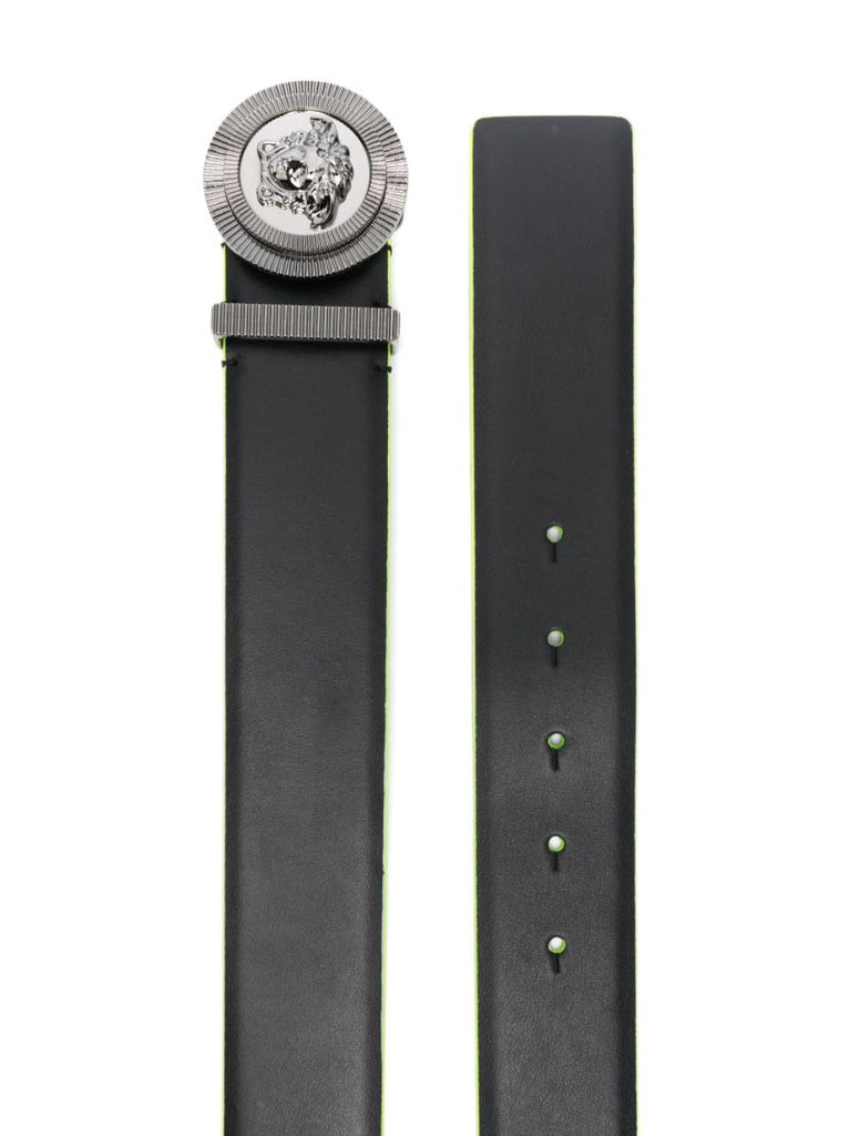Black Medusa Biggie Leather Belt