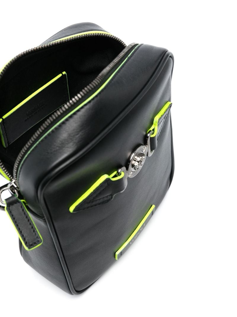 Black Medusa Biggie Messenger Bag