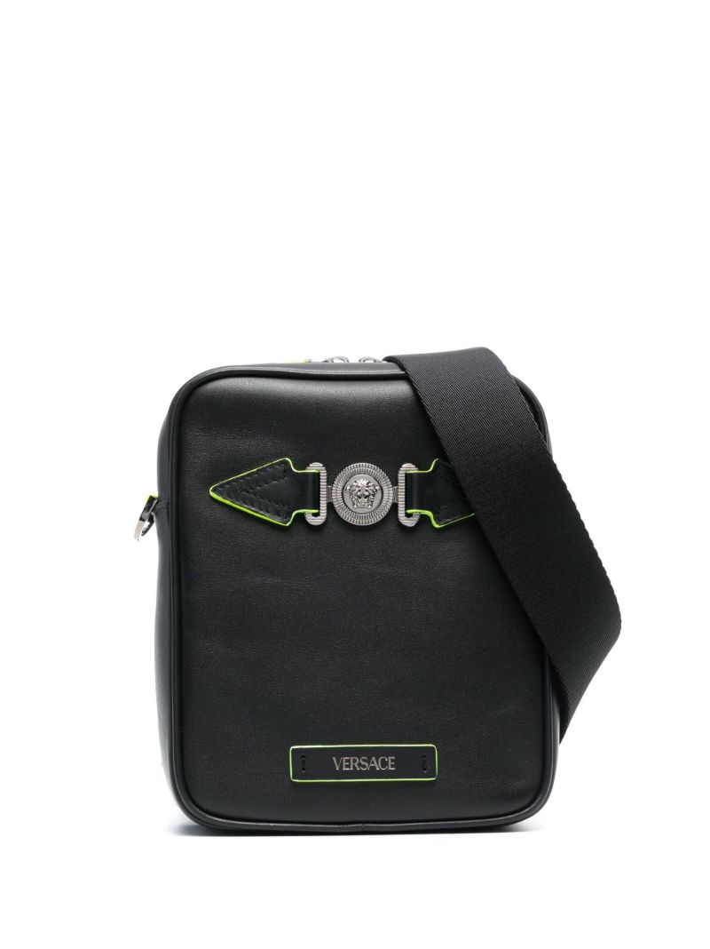 Black Medusa Biggie Messenger Bag