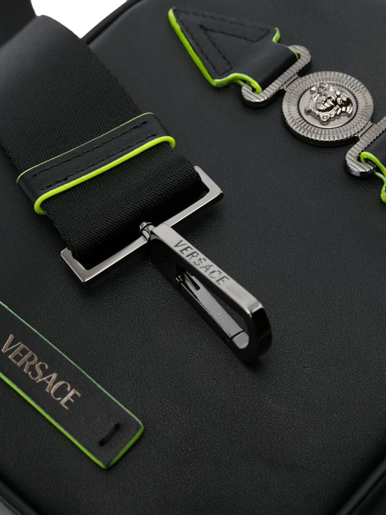 Black Medusa Biggie Messenger Bag