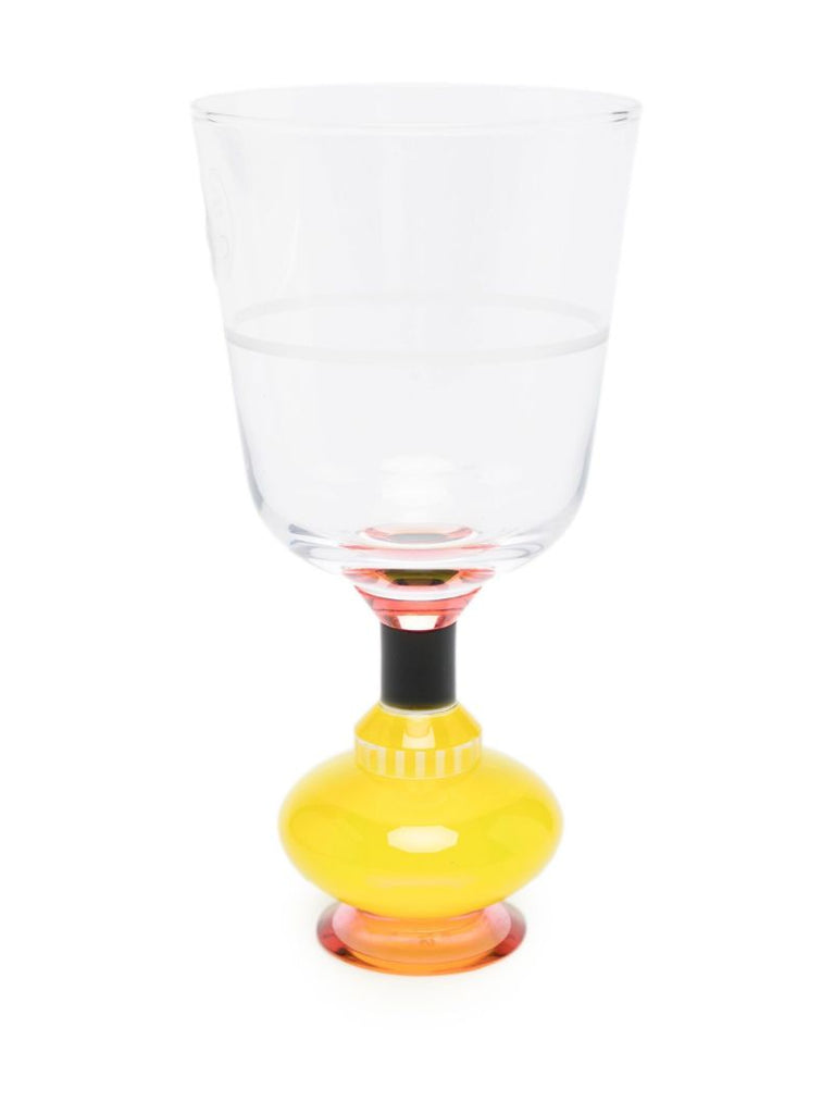 Yellow Richmond Short Crystal Glass Set