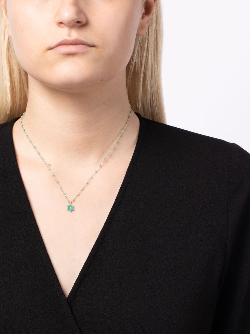 18k Yellow Gold Ã_x0083_â_x0080_°toile Diamond Necklace