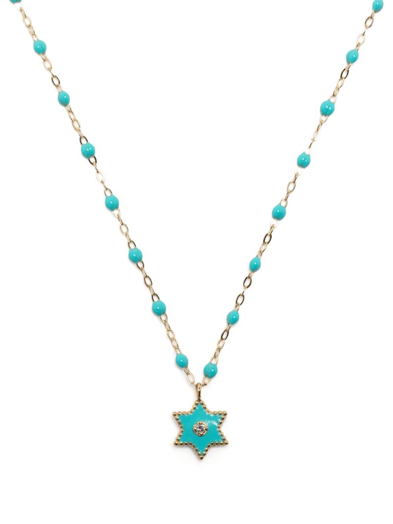18k Yellow Gold Ã_x0083_â_x0080_°toile Diamond Necklace