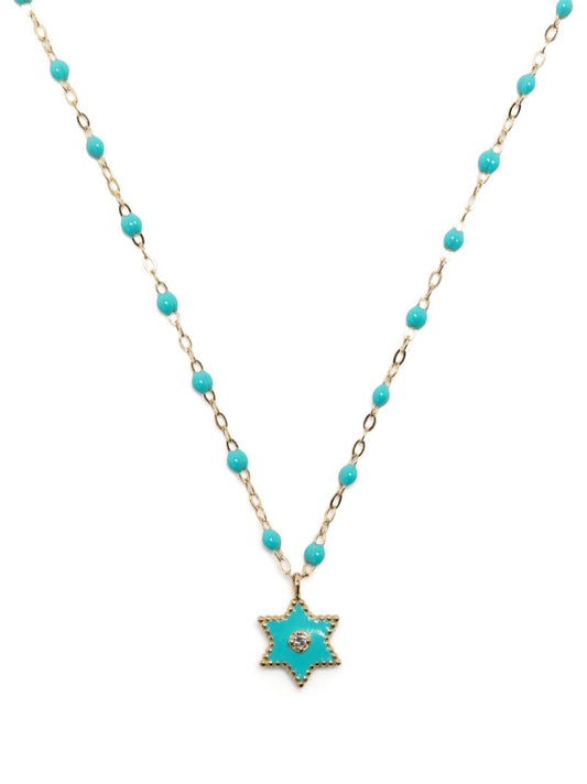 18k Yellow Gold Ã_x0083_â_x0080_°toile Diamond Necklace