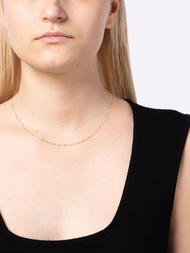 18k Yellow Gold Classic Gigi Opal Necklace