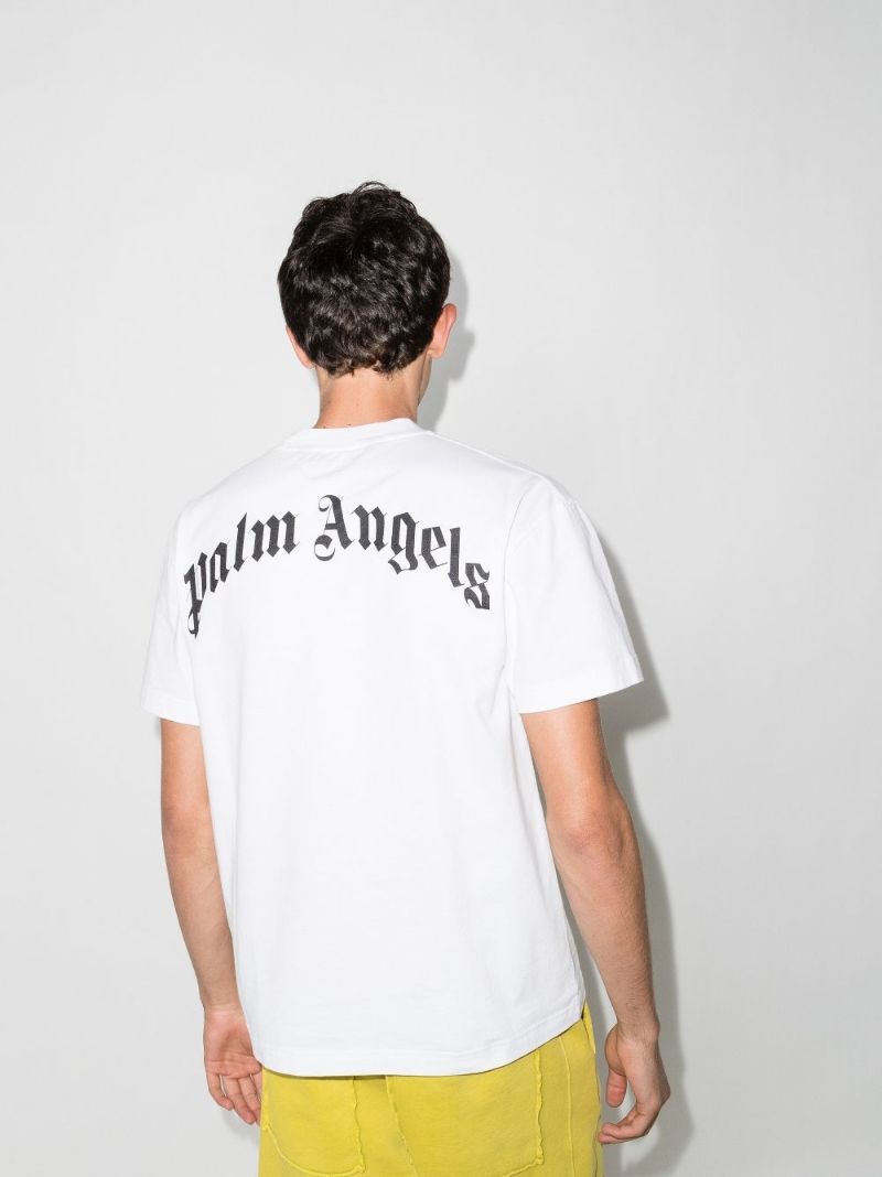 Shark-print T-shirt