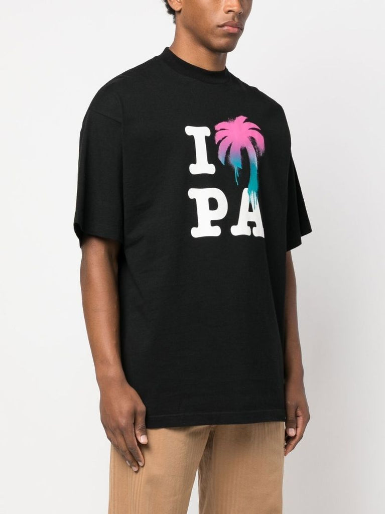 Black I Love Pa T-shirt