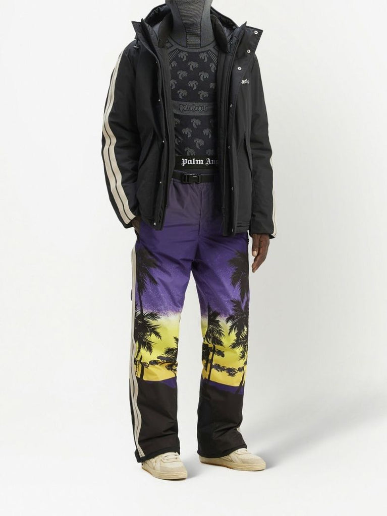 Black Palm Sunset Track Ski Trousers