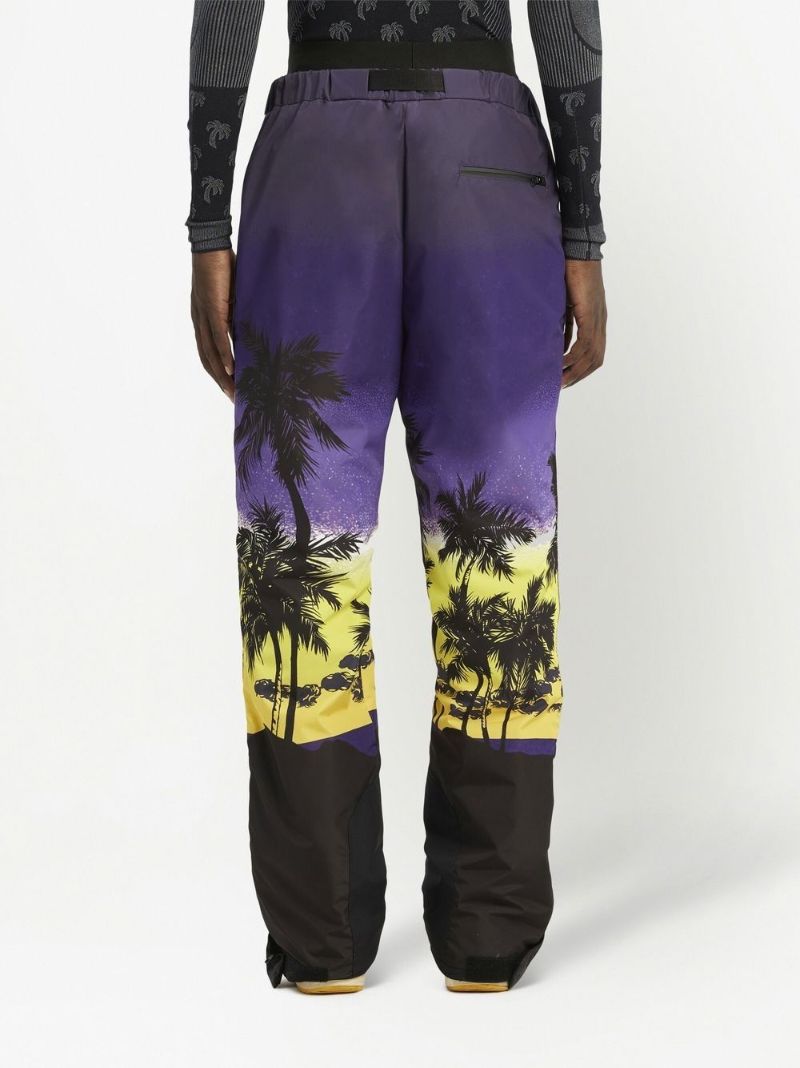 Black Palm Sunset Track Ski Trousers