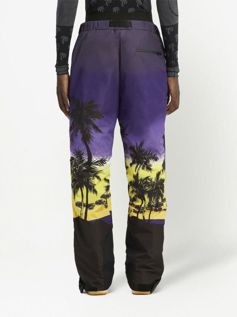 Black Palm Sunset Track Ski Trousers