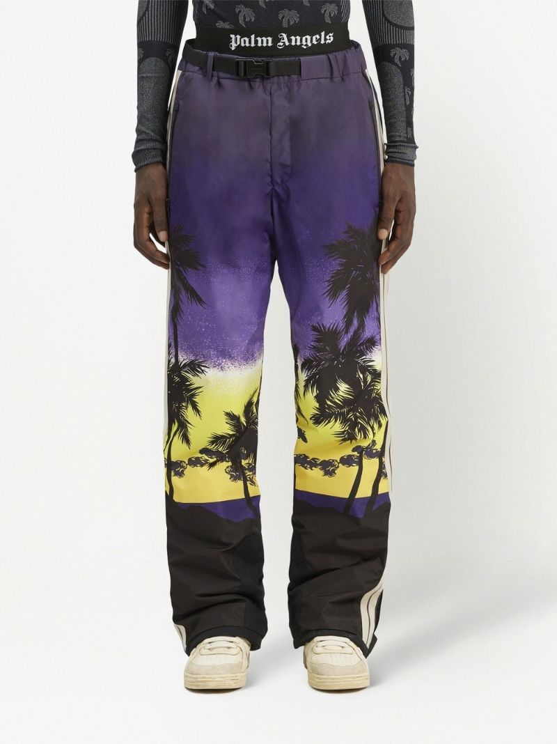 Black Palm Sunset Track Ski Trousers