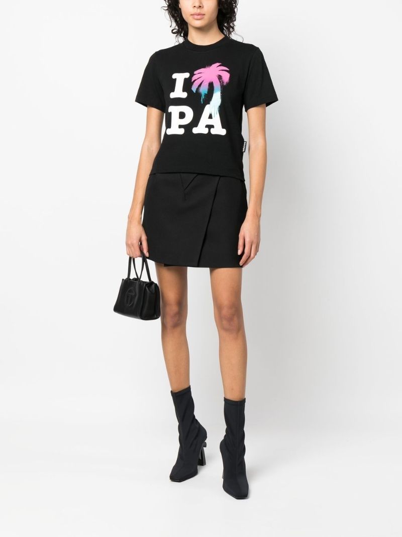 Black I Love Pa T-shirt
