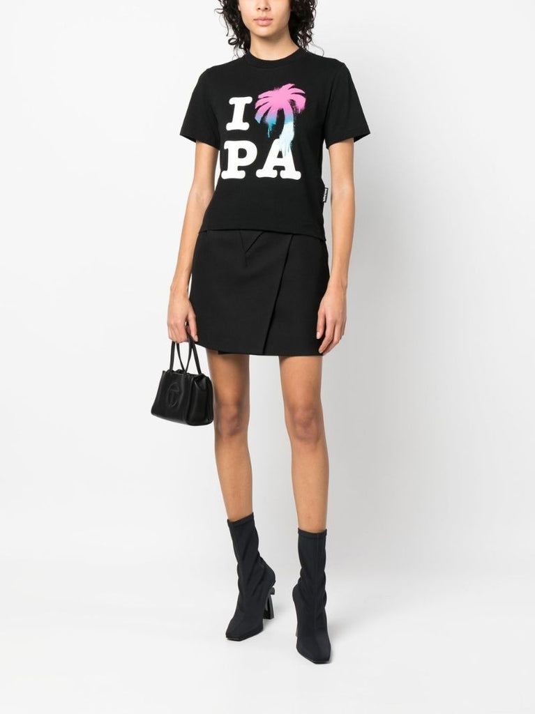 Black I Love Pa T-shirt