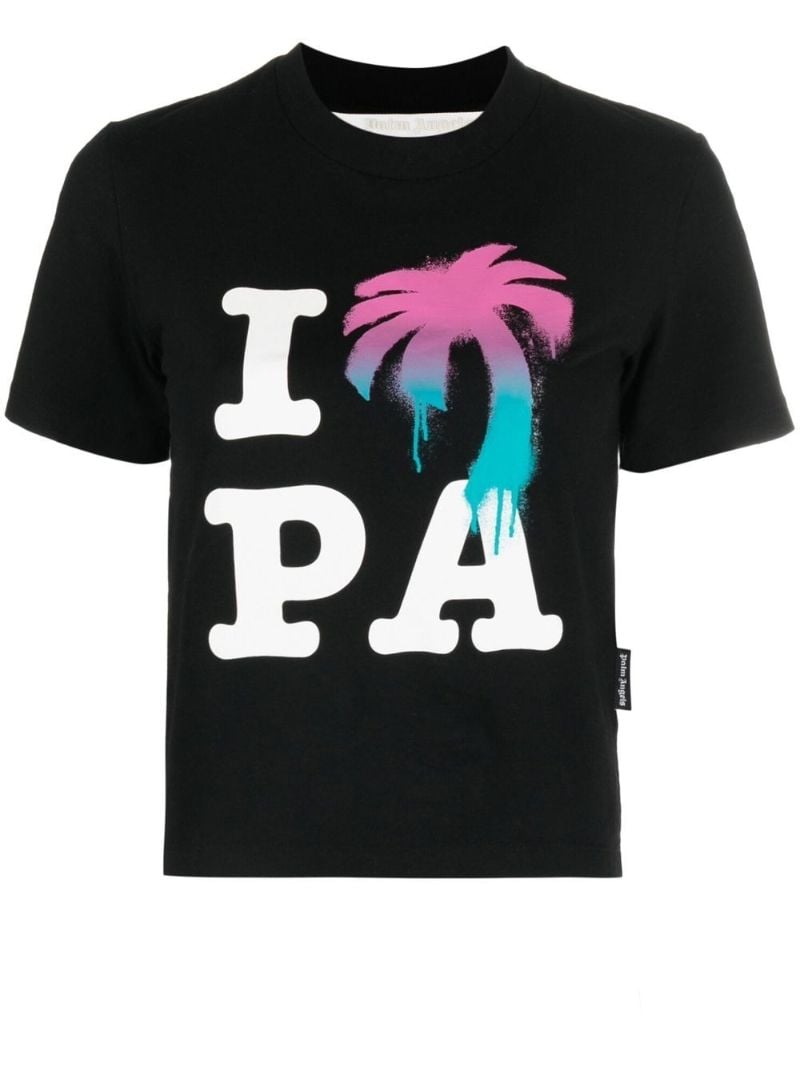 Black I Love Pa T-shirt