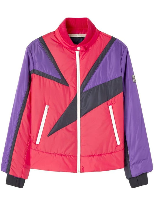 Pink Thunderbolt Colourblock Ski Jacket