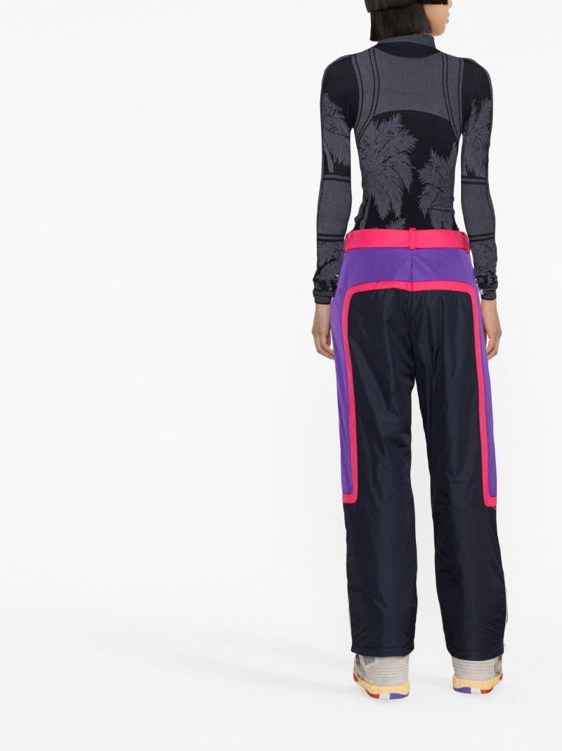 Pink Thunderbolt Colourblock Ski Trousers