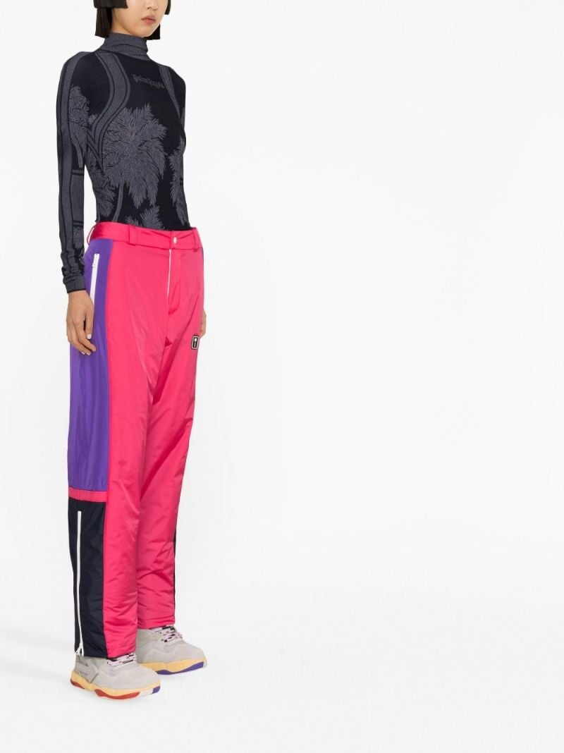 Pink Thunderbolt Colourblock Ski Trousers