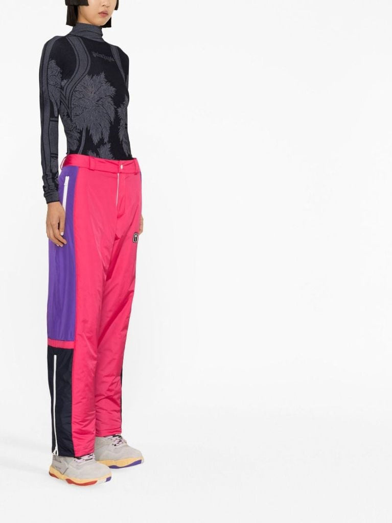 Pink Thunderbolt Colourblock Ski Trousers