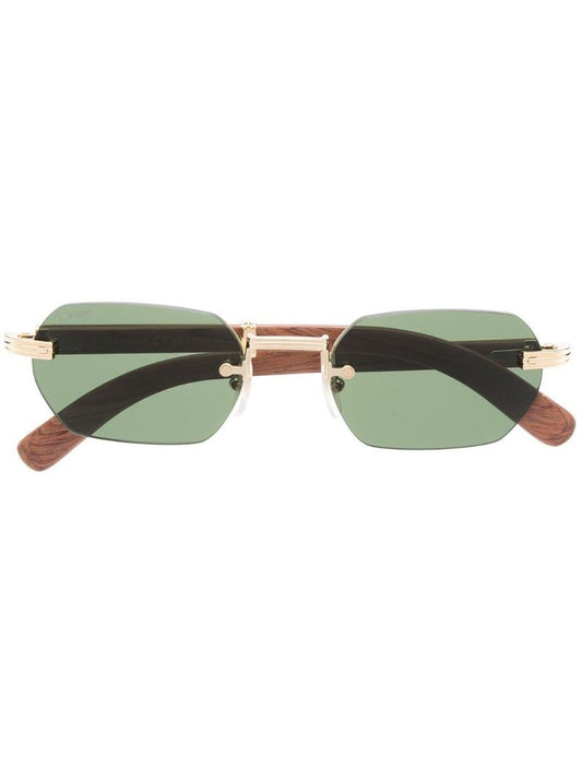 Brown PremiÃ_x0083_Â¨re De Cartier Sunglasses